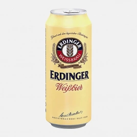 Пиво Erdinger Weissbier светлое нефильтрованное непастеризованное 5.3% 500мл
