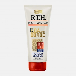 Маска для волоc Густые и сильные Hair Food Real Trans Hair 180мл