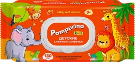 Салфетки детские влажные Pamperino Ромашка и витамин Е 130шт
