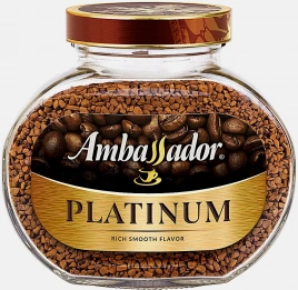 Кофе растворимый Ambassador Platinum 95г