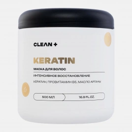 Маска для волос Cleanplus Keratin+ 500мл