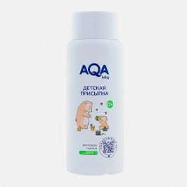 Присыпка детская Aqa Baby без парабенов и отдушки 0+ 100г