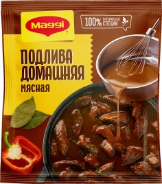 Соус сухой подлива Домашняя мясная Maggi 90г