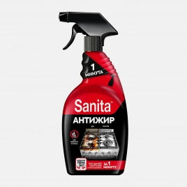 Чистящее средство от жира Sanita 1 Минута для плит и духовок 500мл