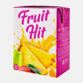 Нектар Fruit Hit Мультифруктовый 200мл