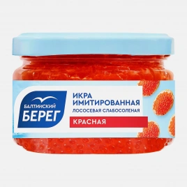Икра лососевая Балтийский берег имитация 220г