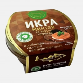 Икра минтая трюфель Русский Рыбный Мир 100г