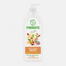 Жидкое мыло Миндальное молочко Synergetic 1л