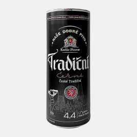 Темное пиво Cerne Dark фильтрованное Tradicni 4.4% 500мл