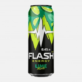 Энергетический напиток Flash Up Energy Мятный Лайм 450мл