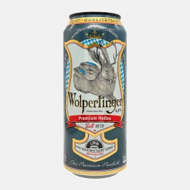 Светлый пивной напиток фильтрованный Wolpertinger Premium Helles 4.9% 500мл