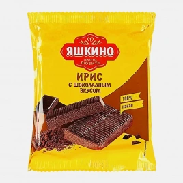 Ирис Яшкино с шоколадным вкусом 140г