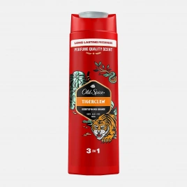 Гель для душа и шампунь Old Spice Tigerclaw 400мл