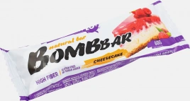 Батончик Bombbar протеиновый малиновый чизкейк 60г