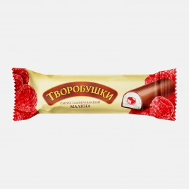 Сырок творожный глазированный Творобушки Клубника 20% 40г