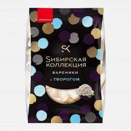Вареники с творогом Сибирская Коллекция 500г