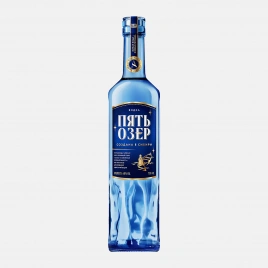Водка Пять озер 40% 700мл