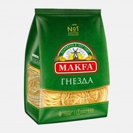 Макароны Makfa Лапша Гнезда тальятелле 450г