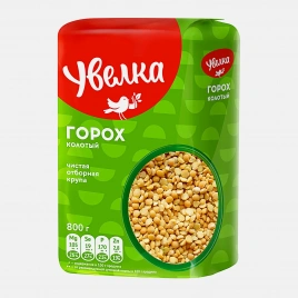 Горох Увелка колотый 800г