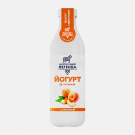 Йогурт Молочная легенда с персиком 0.9% 900г