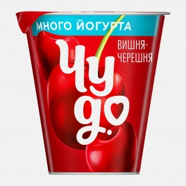Йогурт вязкий живой Чудо Вишня-Черешня 2.5% 290г
