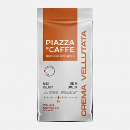 Кофе молочный Piazza Del Caffe Crema Vellutata жареный 250г