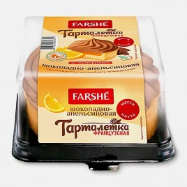 Тарталетка французская шоколадно-апельсиновая Фарше 90г