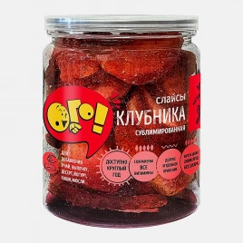 Клубника сублимированная слайсы Ого! 15г