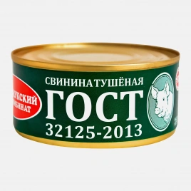 Свинина Великолукский МК тушеная 325г