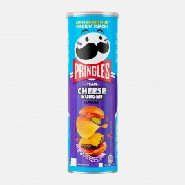 Чипсы со вкусом чизбургера Pringles 165г