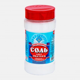 Соль Экстра Пищевая йодированная 550г