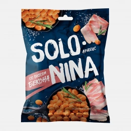 Арахис со вкусом бекона Solonina 70г