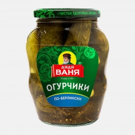 Огурчики Дядя Ваня По-берлински 680г