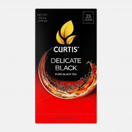 Чай черный Curtis Delicate Black 25саше 42.5г