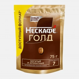 Кофе растворимый Нескафеголд 75г