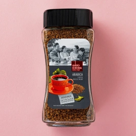 Кофе растворимый сублимированный Gusto Di Roma Arabica 190г