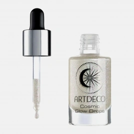 Мерцающее масло с шиммером тон 01 Milky Way Cosmic Glow Drop Artdeco