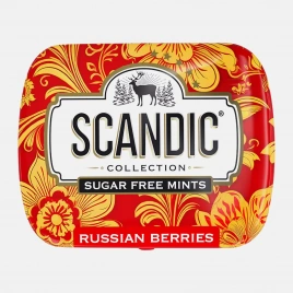 Драже без сахара черника и облепиха Scandic 14г