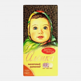 Шоколад Алёнка молочный 75г