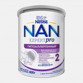 Детская смесь NAN 2 Гипоаллергенный с 6 месяцев 800г
