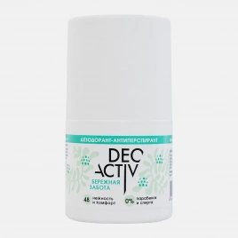 Дезодорант-антиперспирант Deo Activ Бережная забота роликовый 50мл