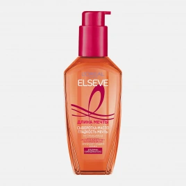 Сыворотка для длинных непослушных волос L’Oreal Paris Гладкость мечты Elseve Длина мечты несмываемый уход 100мл