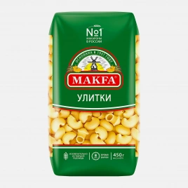 Макароны Makfa Улитки 450г