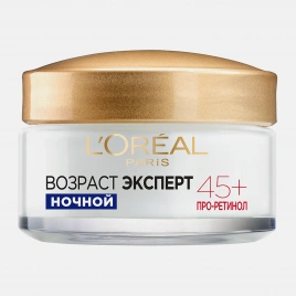Крем для лица L’Oreal Paris Ночной Возраст эксперт 45+ против морщин лифтинг-уход 50мл