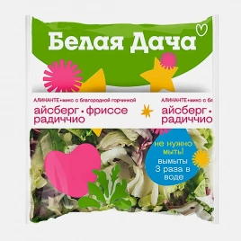 Салатная смесь Аликанте Белая дача 100г