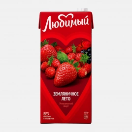Напиток Любимый Земляничное лето 1.93л
