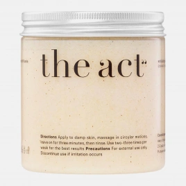 Скраб-бальзам для тела The Act соляной Кокос 300г