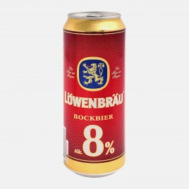 Пиво Lowenbrau Bockbier светлое пастеризованное крепкое 8% 450мл