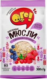 Мюсли Ого Запеченные с тропическими фруктами 350г