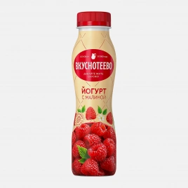 Йогурт Вкуснотеево с малиной 2% 280г